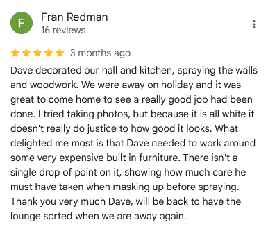 Testimonial from Joanne McFarlane