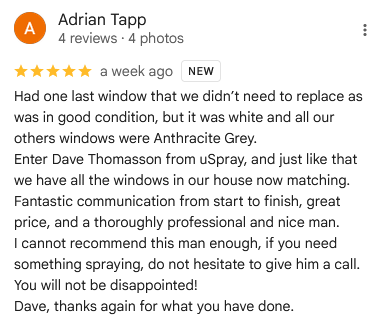 Testimonial from Sam